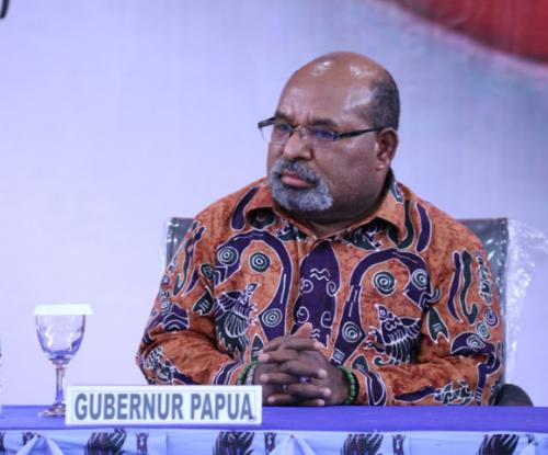 Foto: Lukas Enembe, Gubernur Papua. Sumber: Antara