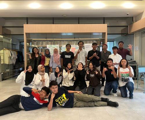 Dokumentasi kegiatan lingkar pelajar (Sumber: ICW)