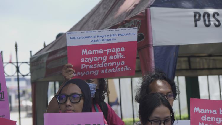 Aksi Tolak MBG Beracun