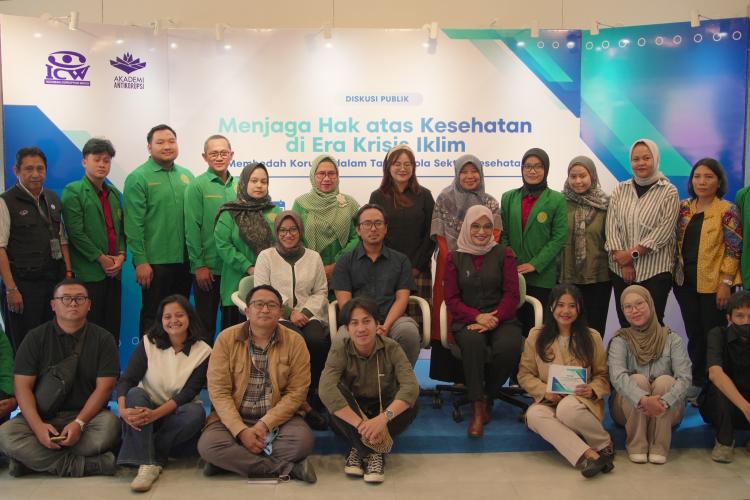 Dokumentasi ICW: Foto bersama saat kegiatan