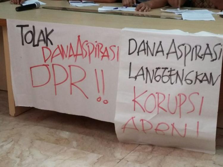 BERPOTENSI BERMASALAH, 12 ALASAN DANA ASPIRASI DPR HARUS DITOLAK! | ICW