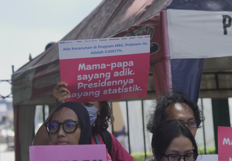 Aksi Tolak MBG Beracun
