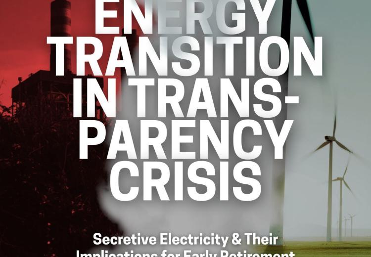 Energy Transition in Transparency Crisis