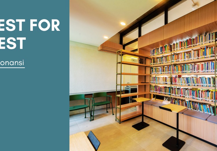 Salah satu sudut ruang Resonansi 